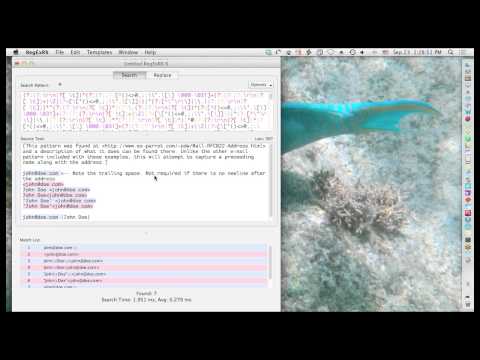 Using Regular Expressions (RegEx)