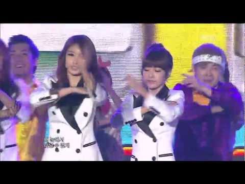 111231 Roly Poly - T-ara ft Lee Jang Woo @ MBC Gayo Daejun 2011