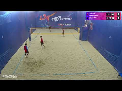 02:15 A. Bakotin / K. Borshchenko - A. Holubenko / O. Bilyk 25.08.2022 | Winners Beach Volleyball