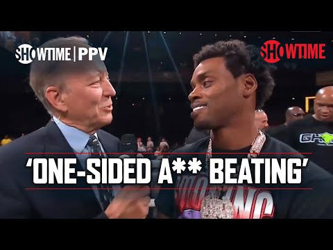 Errol Spence Jr Says Fight vs. Crawford Will Be A 'One-Sided Beating" | SHOWTIME PPV