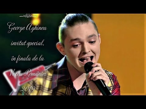 ✌ UN MOMENT SPECIAL ✌ GEORGE Aghinea invitat special, în FINALA de la VOCEA României 2019