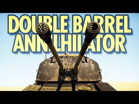 Double Barrel ANTI-EVERYTHING has Proximity-Fuse Shells - WZ305