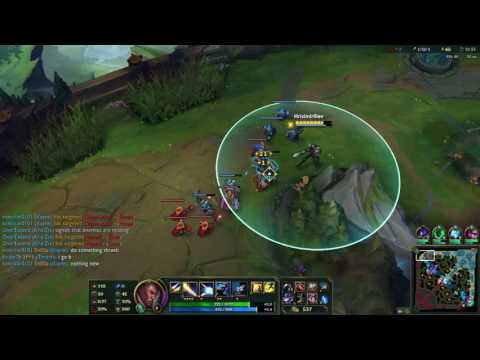 [platinum] Lucian vs Gnar top ranked season 6 patch 6.10