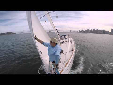 Painkiller Jeanneau 39i Sailing San Francisco Bay Feb 2016