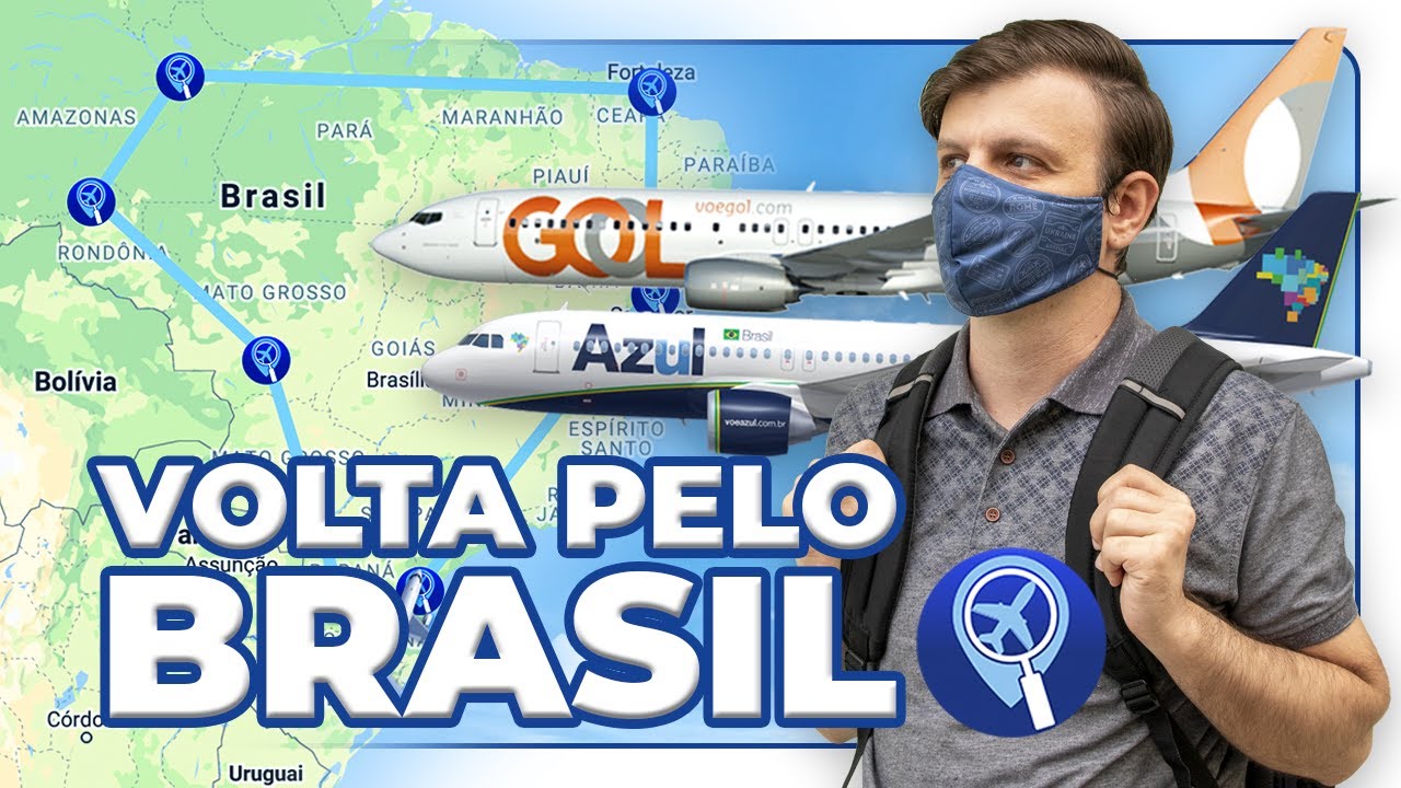 Volta pelo Brasil em 7 voos - Como está sendo voar pelo país?