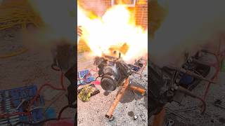 Starting a Small Block Chevy engine that was seized!#enginerepair #smallblockchevy #sbc #chevy