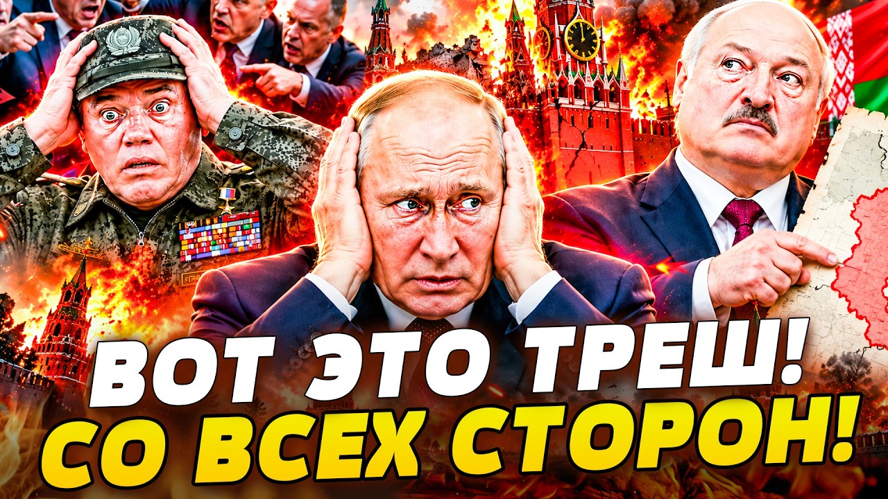 🚨КРЕМЛЬ ТРЯСЁТ ИЗНУТРИ! ГЕРАСИМОВА ТОПЯТ СВОИ! ЛУКАШЕНКО ВЫСТАВИЛ СЧЁТ МОС?