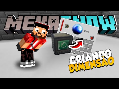 Criando Dimensões no RFTools Dimension   EP 18   MekaSnow