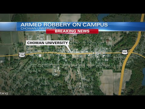 Chowan University student robbed at gunpoint on-campus