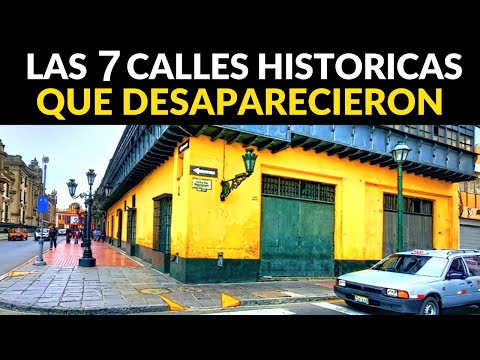 7 Históricas Avenidas Limeñas que ya no existen