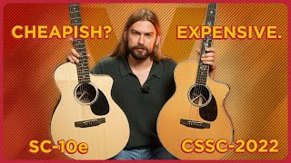 Video thumbnail for Martin Guitars Cheap Vs Expensive SC Edition! by Alamo Music Center