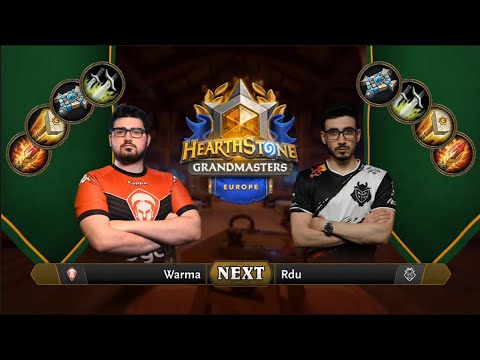 Warma vs Rdu | 2021 Hearthstone Grandmasters Europe | Decider | Season 1 | Week 1