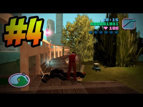 Grand Theft Auto Vice City Playstation 4 Gameplay - Part 4 - GOLF COURSE MASSACRE! (GTA PS4)