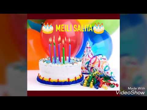 🎂 HAPPY BIRTHDAY MEILI SALITA 🎂  ( My Youtube Viewer have a wish her Apo today`s Birthday)