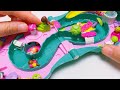 1995 Polly Pocket Splash N Slide Water Park 100 Complete