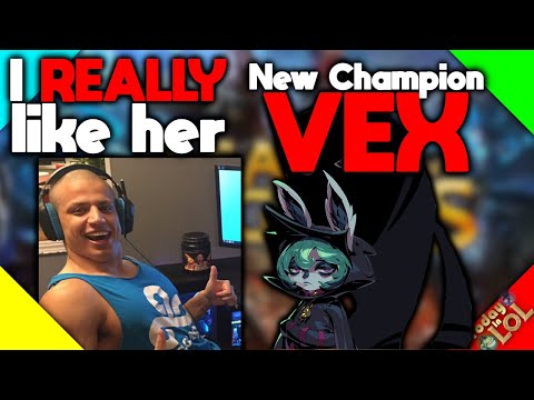 Tyler1 reacts to new League of Legends Champion - Vex Abilities First Impressions