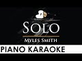 Myles Smith - Solo - Piano Karaoke Instrumental Cover with Lyrics
