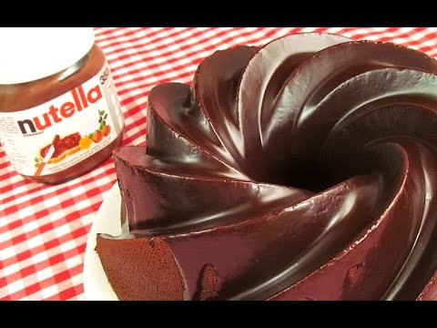 Espectacular Pastel De Nutella Fácil y Esponjoso