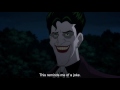 Joker Tells Batman A Joke And Batman Laughs