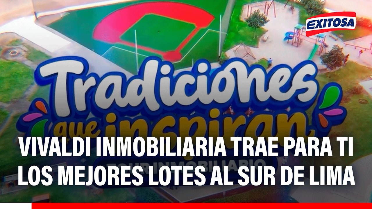 🔴🔵 Vivaldi Inmobiliaria trae para ti los mejores lotes al Sur de Lima