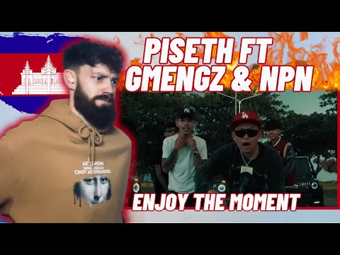 TeddyGrey Reacts to 🇰🇭 PISETH - ENJOY THE MOMENT ft GMENGZ x NPN | REACTION