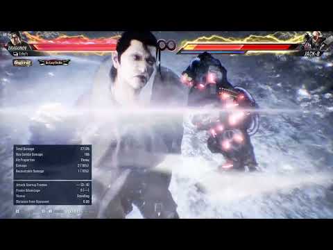 Tekken 8 Dragunov death combo (not practical in a real match)