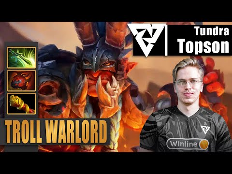Troll Warlord Mid | Tundra.Topson | HE'S OFFICIALLY PART OF TUNDRA FAMILY | 7.34b Gameplay Highlight
