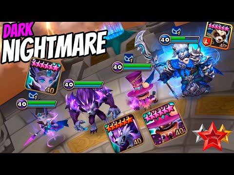 DARK NIGHTMARE. Jultan, Monte and Icares in Summoners War