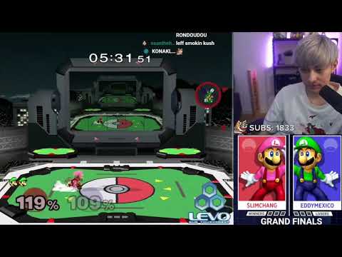 LEVO NA #5 - Grand Finals - SlimChang (Luigi) VS Eddy Mexico (Luigi) Smash Melee - SSBM