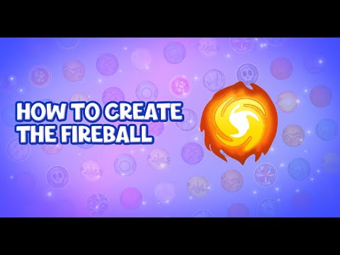 How to create the Fireball in Viola's Quest marble shooter