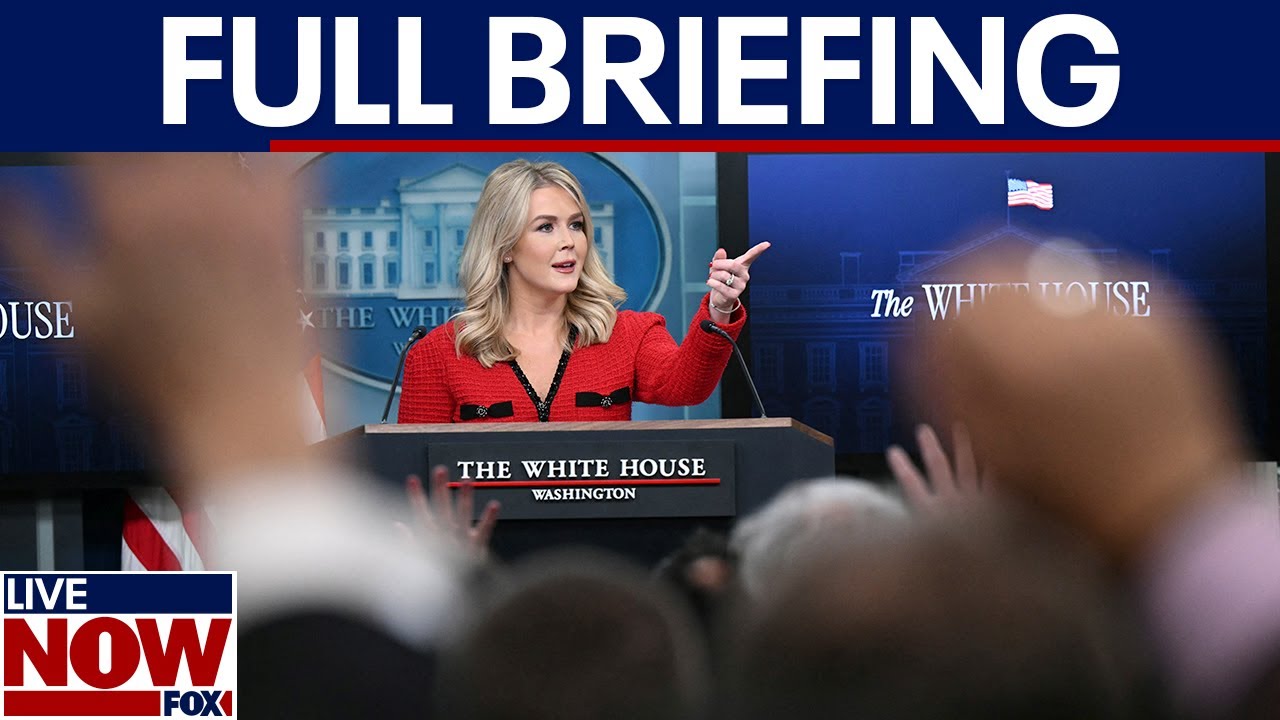 Full: Trump Press Secretary Karoline Leavitt holds White House Briefing