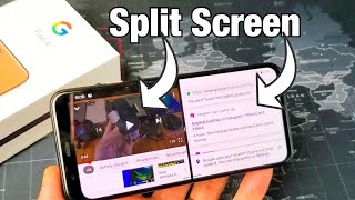 Google Pixel 4 / 4XL: How to Use Split Screen (Multitasking Feature)