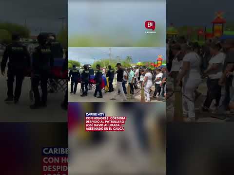 Despedida patrullero en Córdoba