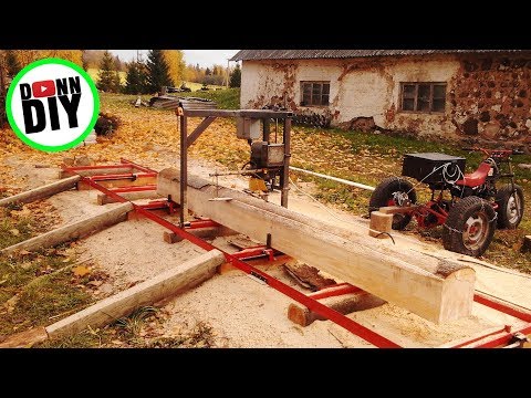 Homemade Chain Sawmill