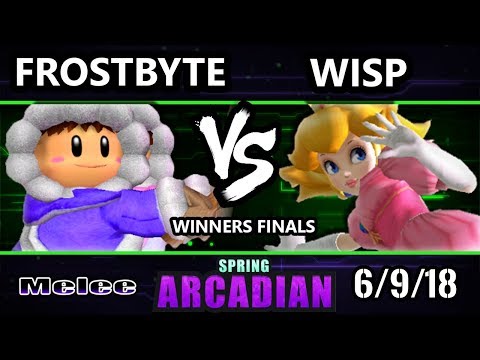 Spring Arcadian SSBM - Wisp (Peach) Vs. Frostbyte (Ice Climbers) - Melee Winners Finals
