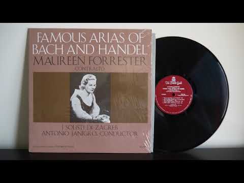 Maureen Forrester  ‎– Famous Arias Of Bach & Handel  ‎– BG 669