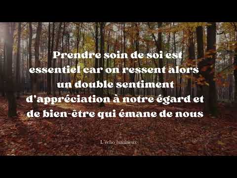 Prendre soin de soi