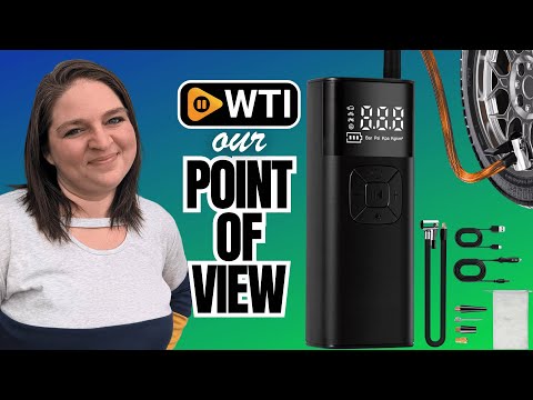 Tire Inflator Portable Air Compressor - WTI product video review