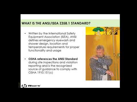 A Comprehensive Guide to ANSI Z358 1 and Emergency Shower Eyewash Compliance