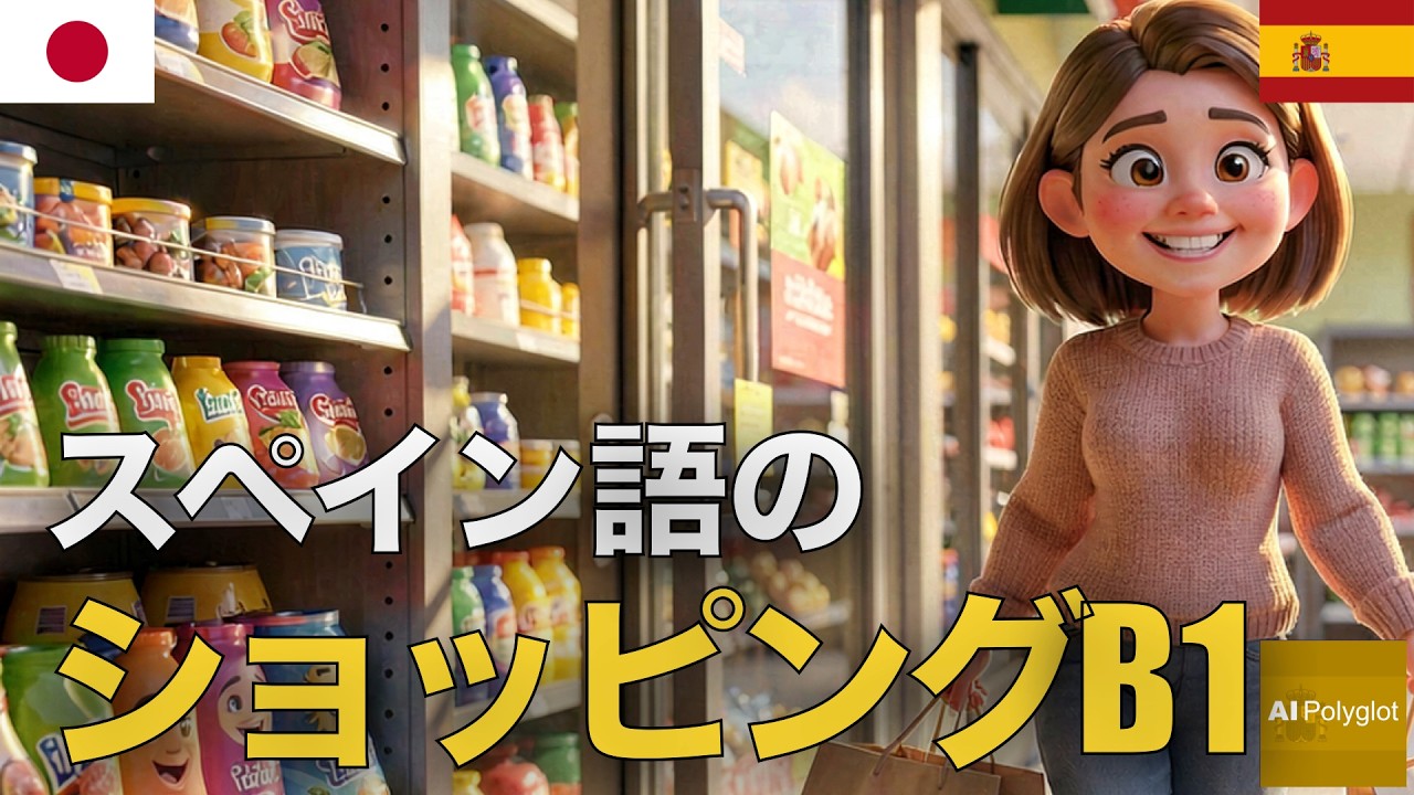 スペイン語のショッピングB1 | 聞き流し | Spanish | 実用例文付き