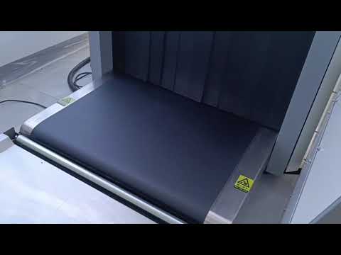 How to operate  X-ray baggage scanner EI-10080
