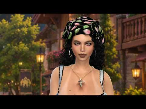 the sims 4 premium cc download girl Coral Montoya by Bonita100 Cas Video Preview