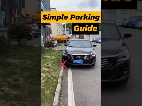 How to Gauge Vehicle Distance from the Curb #cardrivingtips #automobile #car