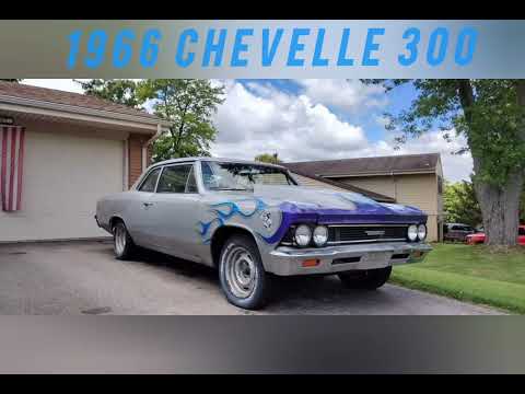 This is our 1966 Chevelle 300 Deluxe. We have owned for 34 years. I paid $400 when I was 15yo!