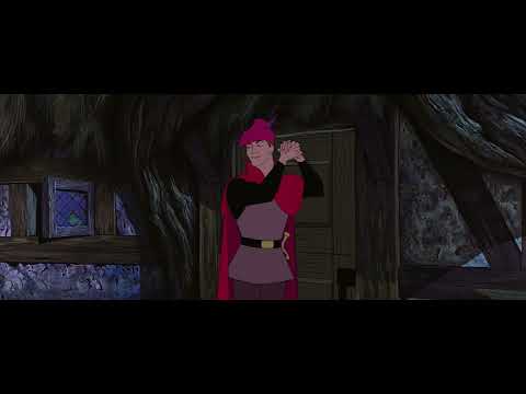 Sleeping Beauty 1959   Get Back to the Cottage Maleficent Ambushes Phillip 1080p 24fps H264 128kbit
