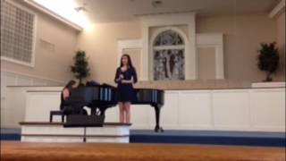 Hannah's Voice Recital: Send in the Clowns