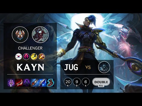 Kayn Jungle vs Karthus - KR Challenger Patch 10.16