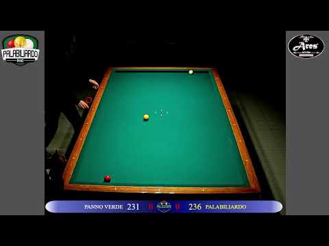 05 Gennaio 2023  3 Giornata -  Palabiliardo Vs Panno Verde  - Live Dal Palabiliardo Rho