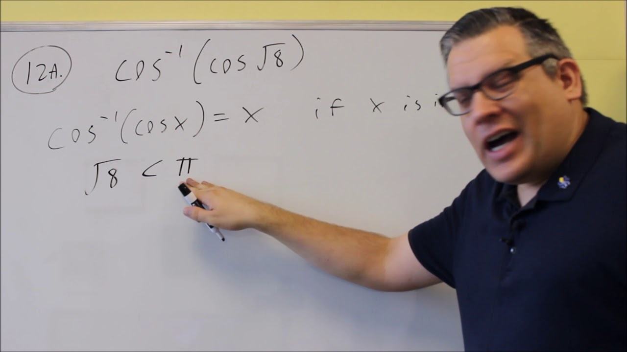 MATH 127 Trigonometry Sample Test 1 #12A