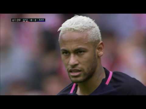 Neymar vs Sporting Gijón (Away) | 24/09/16 | HD 720i